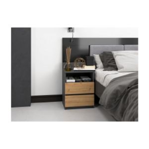 Obrazek Komoda Umo P1 antracyt/dąb artisan