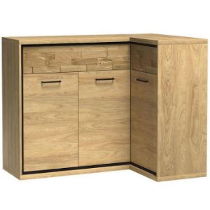 Obrazek Komoda Narożna Deska M15 Mediolan Natural Hikora