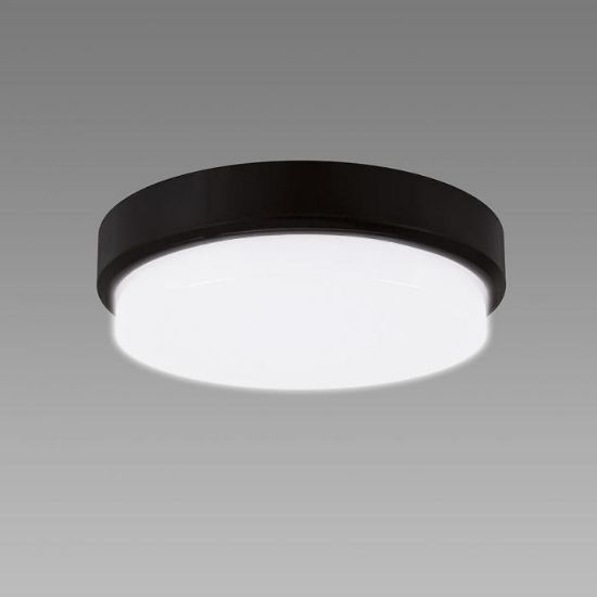 Obrazek Plafon Aron LED C 12W black 4000K 03800 PL1 45ID 