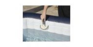 Obrazek Zestaw czyszczący do basenów SPA: rękawica, siatka, szczotka 58421