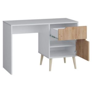 Obrazek Biurko Agnar D.Craft Złoty+Biały