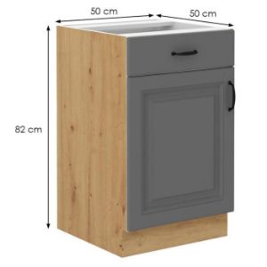 Obrazek Szafka kuchenna Stilo dustgrey/artisan 50d 1f 1s bb
