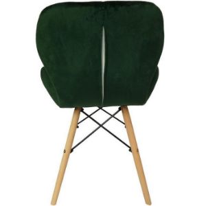 Obrazek Krzesło Malta butelkowa zieleń