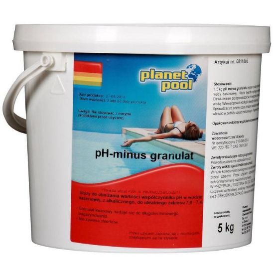 Obrazek Regulator pH minus granulat 5kg