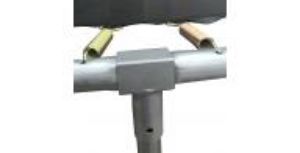 Obrazek Trampolina Comfort z drabinką 244cm zielona