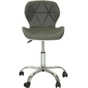 Obrazek Fotel obrotowy Nero biały-popiel