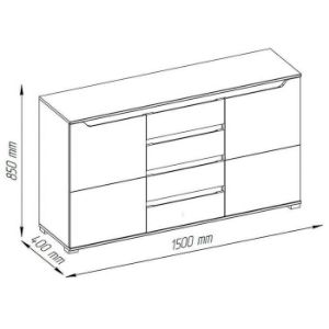 Obrazek Komoda Vincent W 2D4S