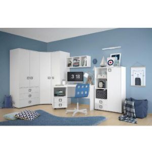 Obrazek Szafa 2D3S Kiki G23-BE/KI-15 white/white 