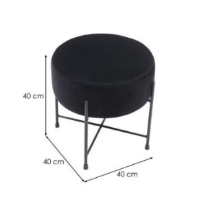 Obrazek Podnóżek Bob Black Velvet 19