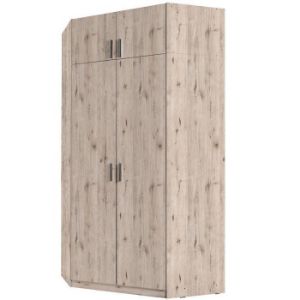 Obrazek Szafa narożna Snow 06 Wellington/Grafit 