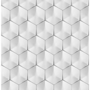 Obrazek Panel szklany 60/60 Polar Hex Esg