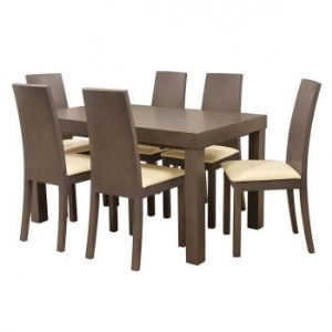 Obrazek Zestaw stół i krzesła Karla 1+6 ST408 KR 107 BR022 bronco8720