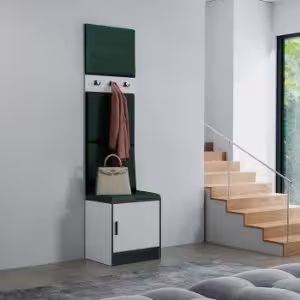 Obrazek Garderoba Roj 10 biała + Kronos 19 zielona