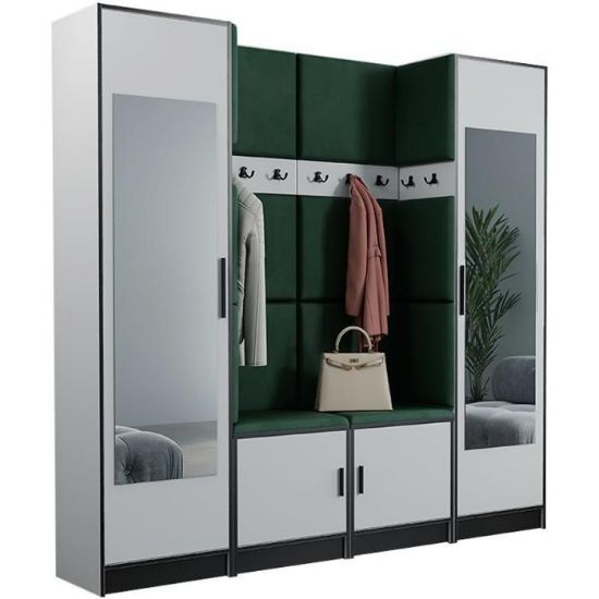 Obrazek Garderoba Roj 18 biała + Kronos 19 zielona