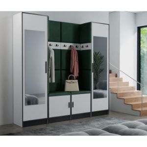 Obrazek Garderoba Roj 18 biała + Kronos 19 zielona