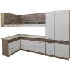 Obrazek Kuchnia Econo 160 x 290cm z blatem sonoma/biały/san remo