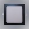 Obrazek Panel LED SQUARE 18W 4200K Kwadrat Czarny