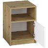 Obrazek Stolik nocny Fini 11 dąb artisan/biały/antracyt