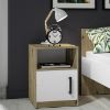 Obrazek Stolik nocny Fini 11 dąb artisan/biały/antracyt