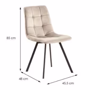 Obrazek Krzesło Kazan Tc-1963 Grey