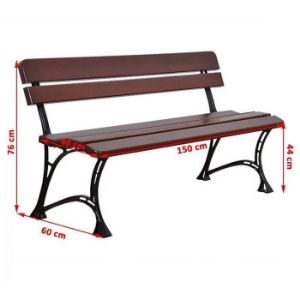 Obrazek  Ławka królewska drewno naturalne 