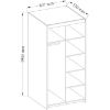 Obrazek Szafa Elena 89,7 cm biała