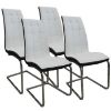 Obrazek Zestaw 4 Krzeseł Modern White Dc-37