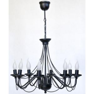 Obrazek Lampa 1282 Pająk Czarny LW8