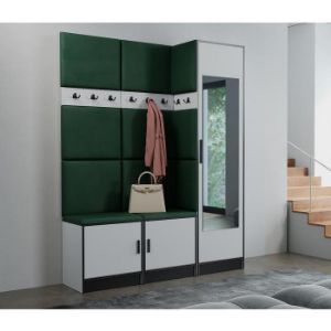 Obrazek Garderoba Roj 20 biała + Kronos 19 zielona