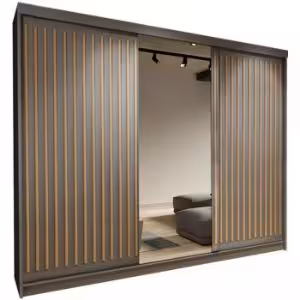 Obrazek Szafa Royal 250 Szara/Lamela Wotan