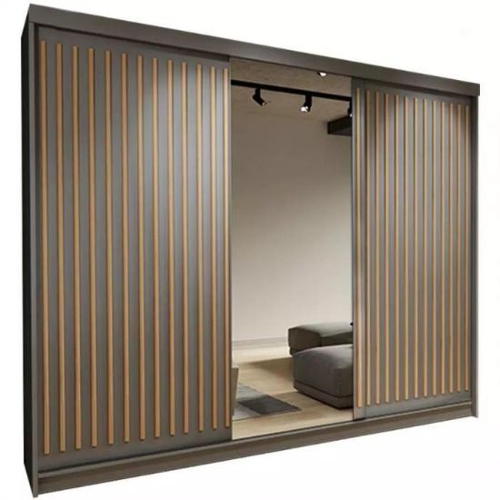 Obrazek Szafa Royal 250 Szara/Lamela Wotan