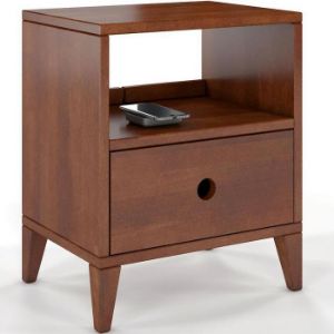 Obrazek Szafka nocna bukowa skandica sund/orzech