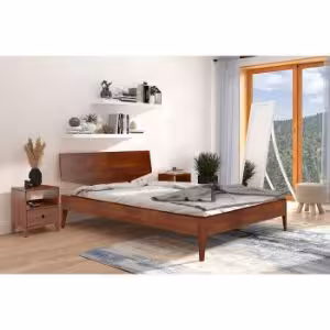 Obrazek Szafka nocna bukowa skandica sund/orzech