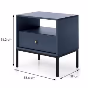 Obrazek Szafka nocna Mono Ms54 Granat
