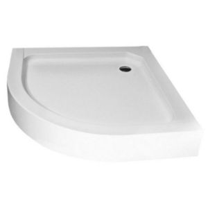 Obrazek Brodzik półokrągły Alex 90X90X4/16