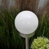 Obrazek Lampa solarna 1LED BY-131578 Kula biała 10