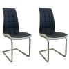 Obrazek Zestaw 2 Krzeseł Modern Black Dc-37