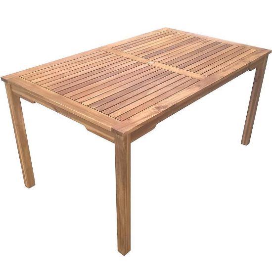 Obrazek Drewniany prostokątny stół 150x90x75 cm