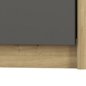 Obrazek Szafa 82 Fini 13 dąb artisan/biały/antracyt