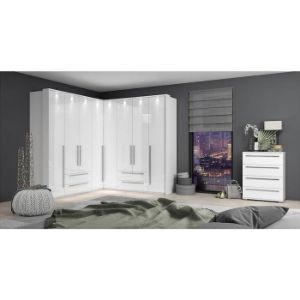 Obrazek Komoda Piano 5S F5/PN-70/KA/70 crystal white