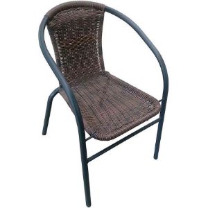 Obrazek Krzesło technorattanowe Bistro brązowe