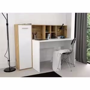 Obrazek Biurko Bolitarr dąb artisan/biały