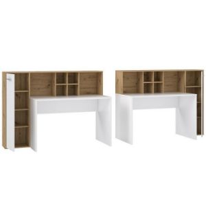 Obrazek Biurko Bolitarr dąb artisan/biały