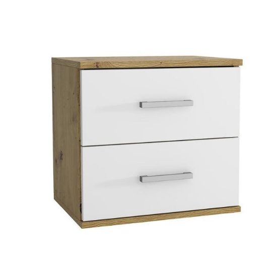 Obrazek Szafka nocna Goda II 2S artisan/biały