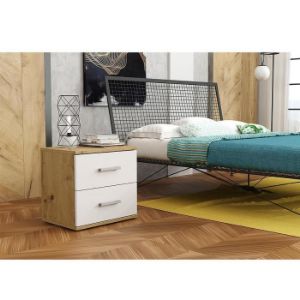 Obrazek Szafka nocna Goda II 2S artisan/biały