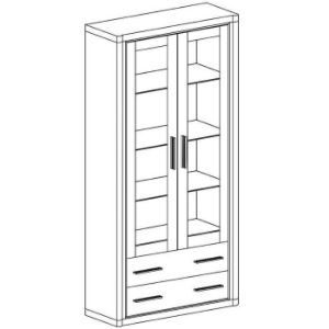 Obrazek Witryna Dallas D17 dąb truflowy