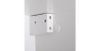 Obrazek Meblościanka Switch Szkło+LED XII Czarny/Grafit