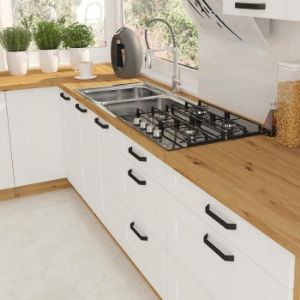 Obrazek Kuchnia Luna biały mat/artisan 260 bez blatu