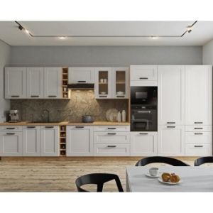 Obrazek Kuchnia Luna biały mat/artisan 260 bez blatu