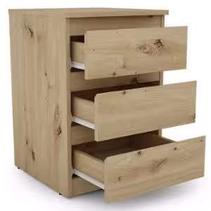 Obrazek Szafka nocna Hugo 3 szuflady 638968